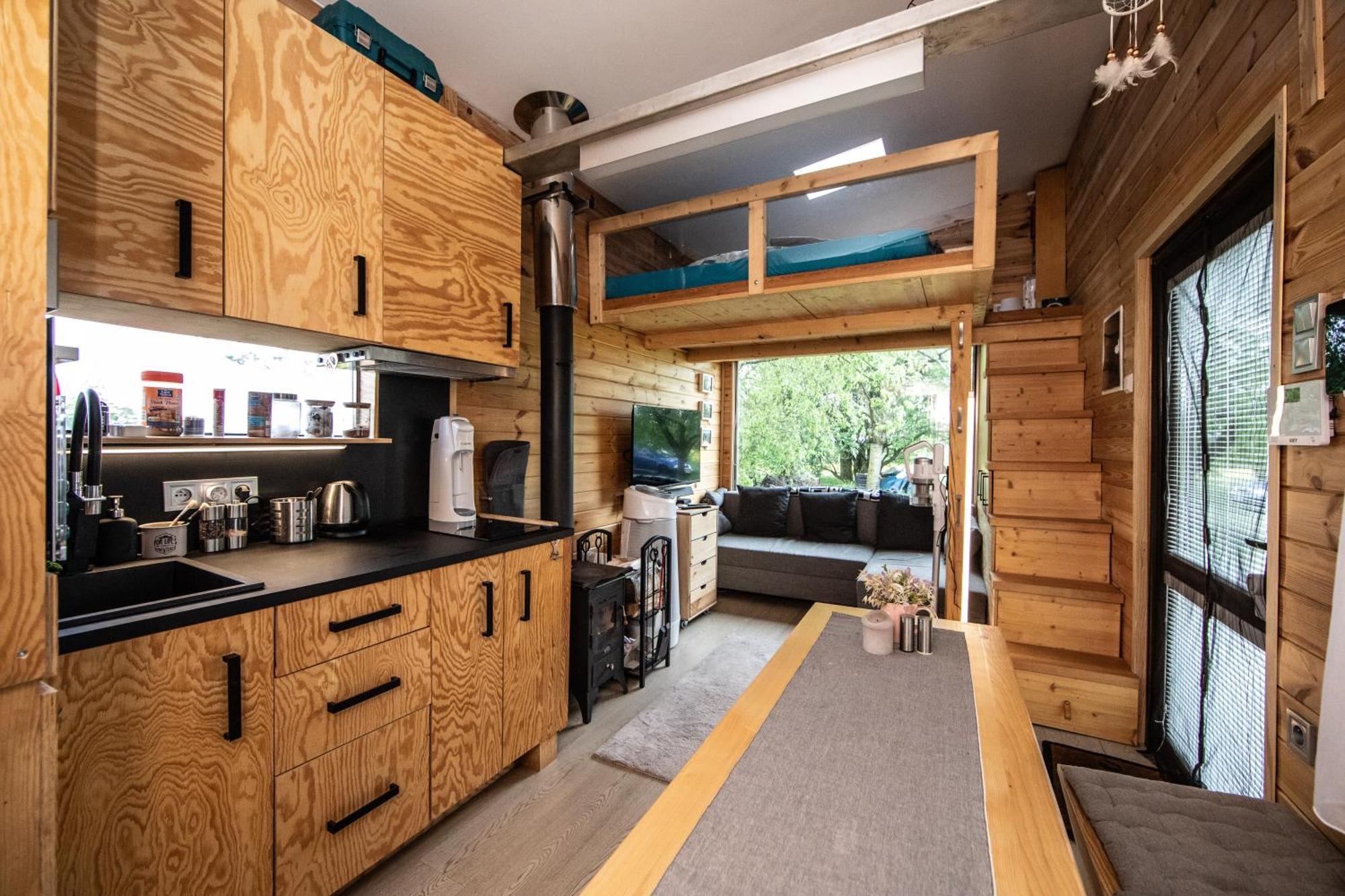 Tiny House - Chatka V Rezi U Prahy Husinec  Zewnętrze zdjęcie